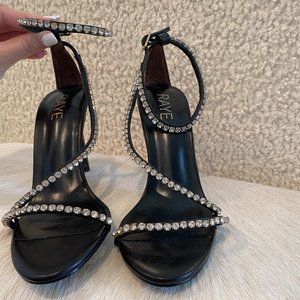 RAYE Rhinestone Heels